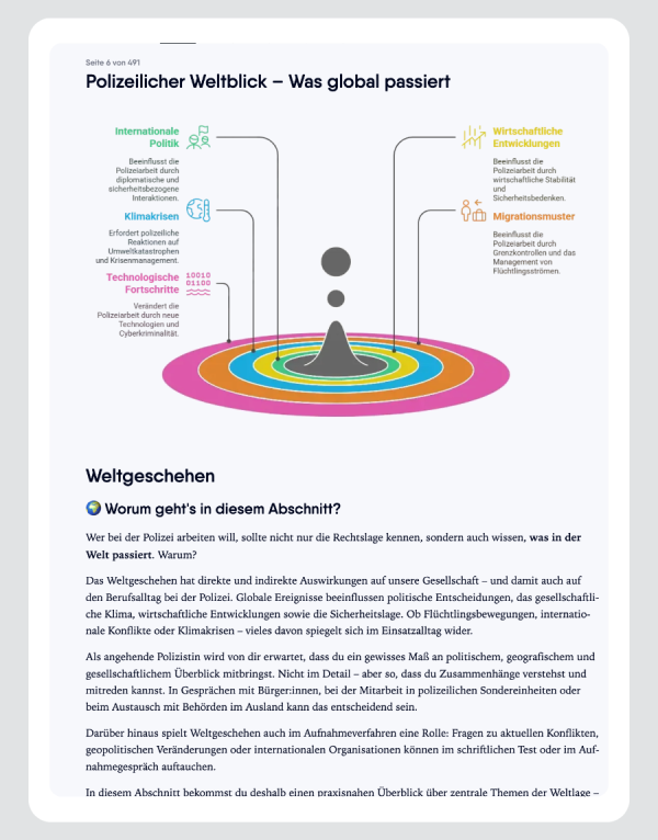Polizei Österreich Vorbereitungskurs Aufnahmetest 2025 [Digital] – Bild 5